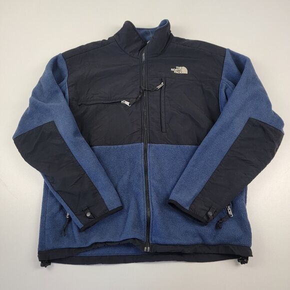 The North Face Denali Polar Tec Fleece Jacket Coat Mens Medium Full Zip VTG - Picture 1 of 11